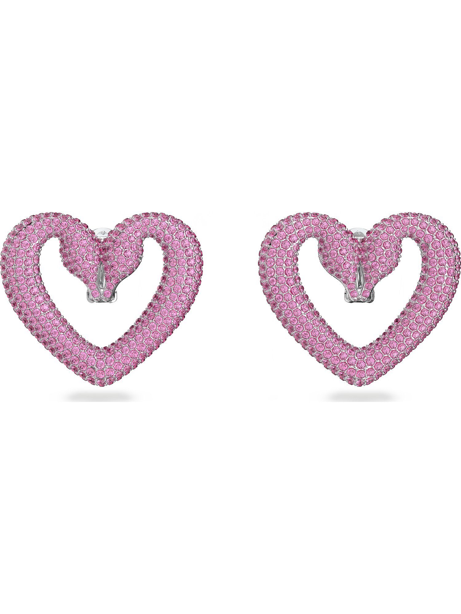 Swarovski Single-Ohrstecker Swarovski Damen-Ohrclip Metall Swarovski-Kristall
