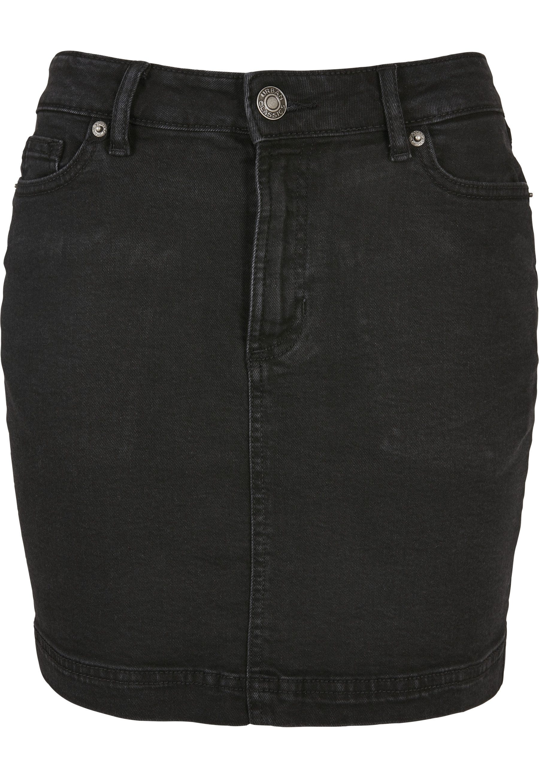 URBAN CLASSICS Maxirock Urban Classics Ladies Organic Stretch Denim Mini Skirt (1-tlg)
