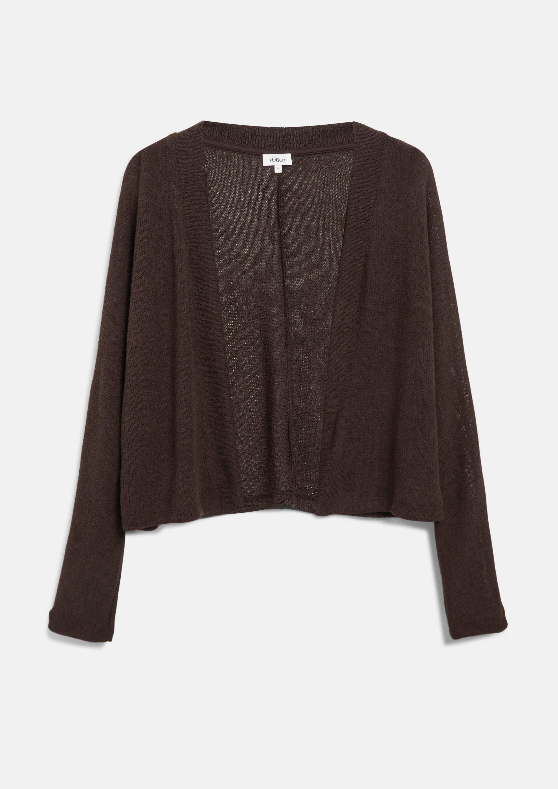 s.Oliver Cardigan Indoor-Jacke Leichter Strickcardigan
