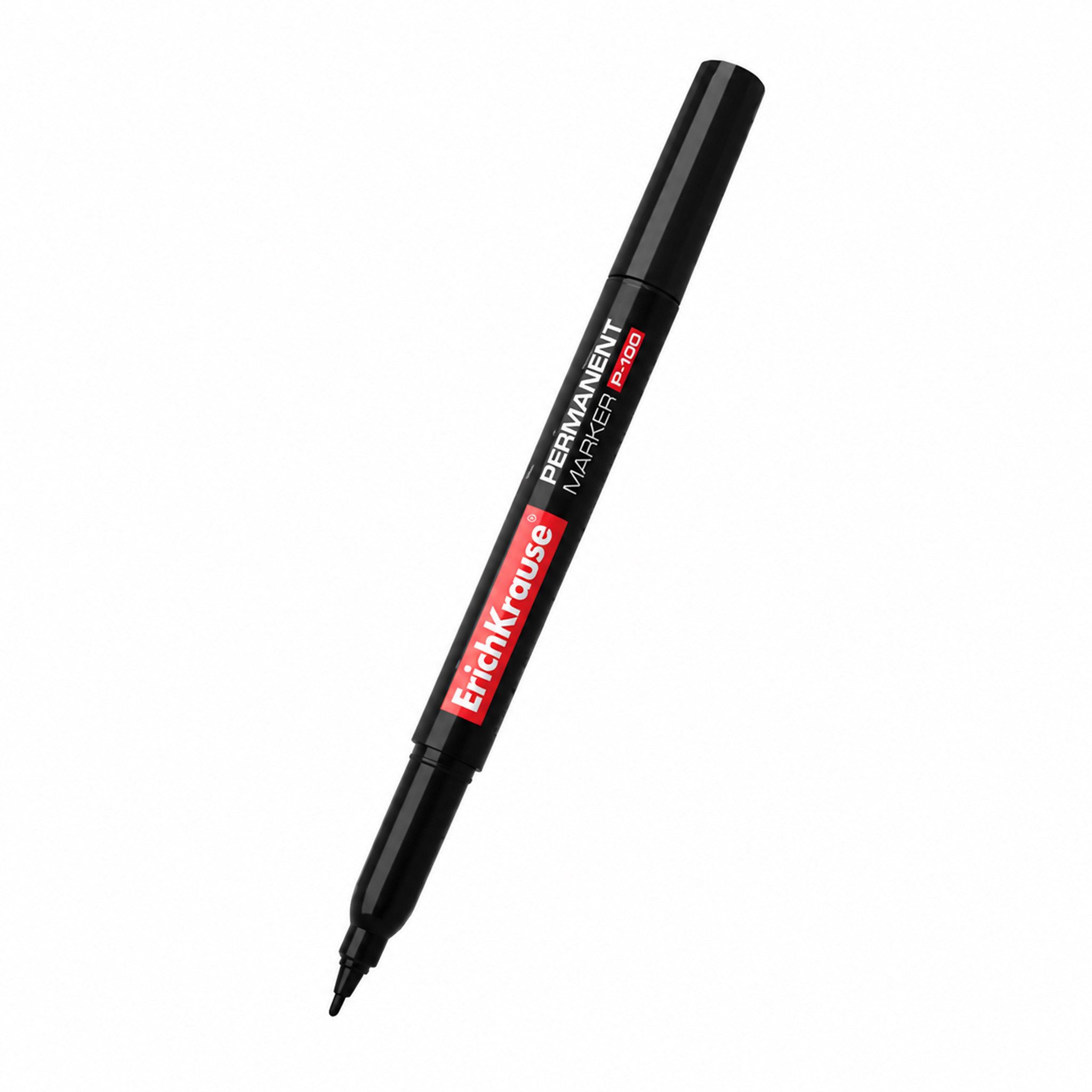 Erich Krause Marker, Permanent Marker P-100 wasserfest 0,5-1,2mm schwarz 1 Stück