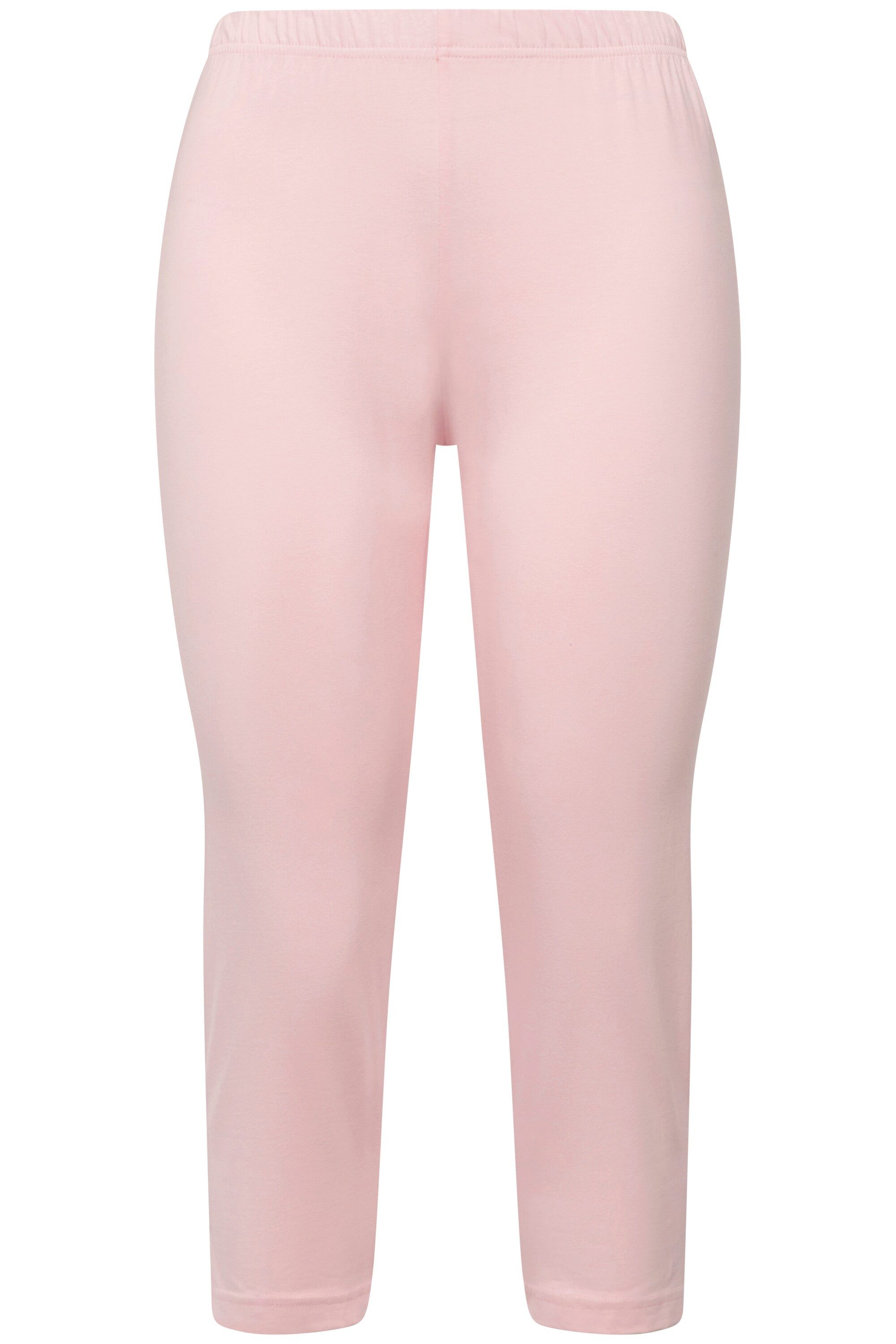 Ulla Popken Funktionshose bis 76 Caprihose Klassische 7/8 Hose in Uni günstig online kaufen