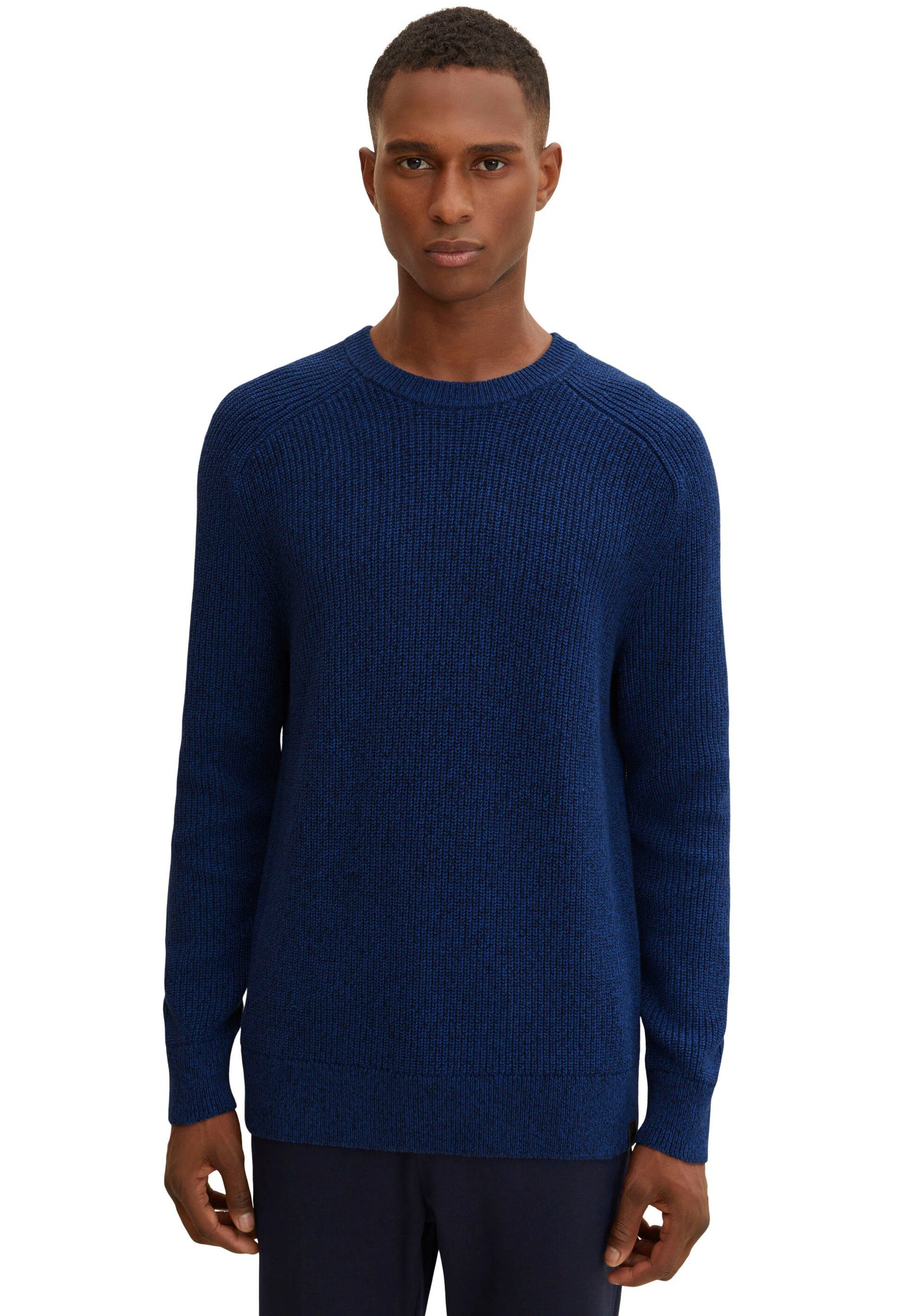 TAILOR Strickpullover TOM dark blue