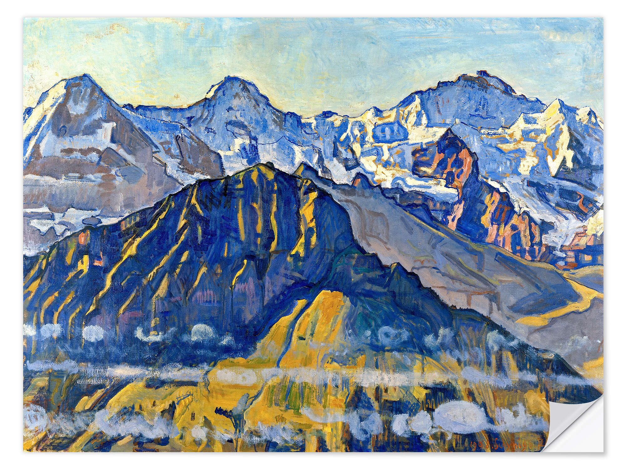 Wandfolie Ferdinand Hodler