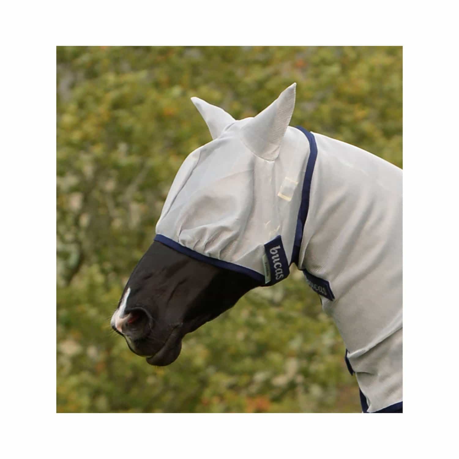Bucas Fliegenmasken Fliegenmaske Freedom in Silver