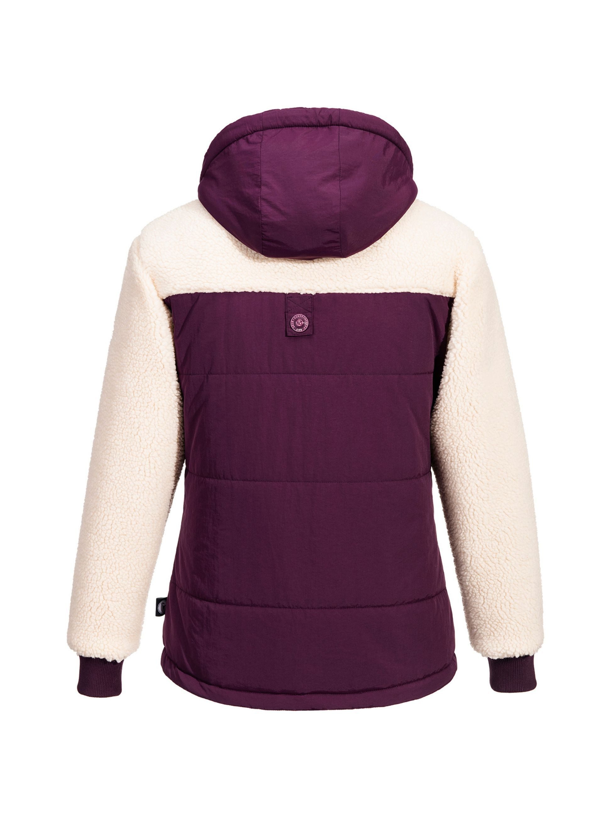 Schietwetter Fleecejacke Damen Hybridjacke "Sturmfrei Lara" günstig online kaufen