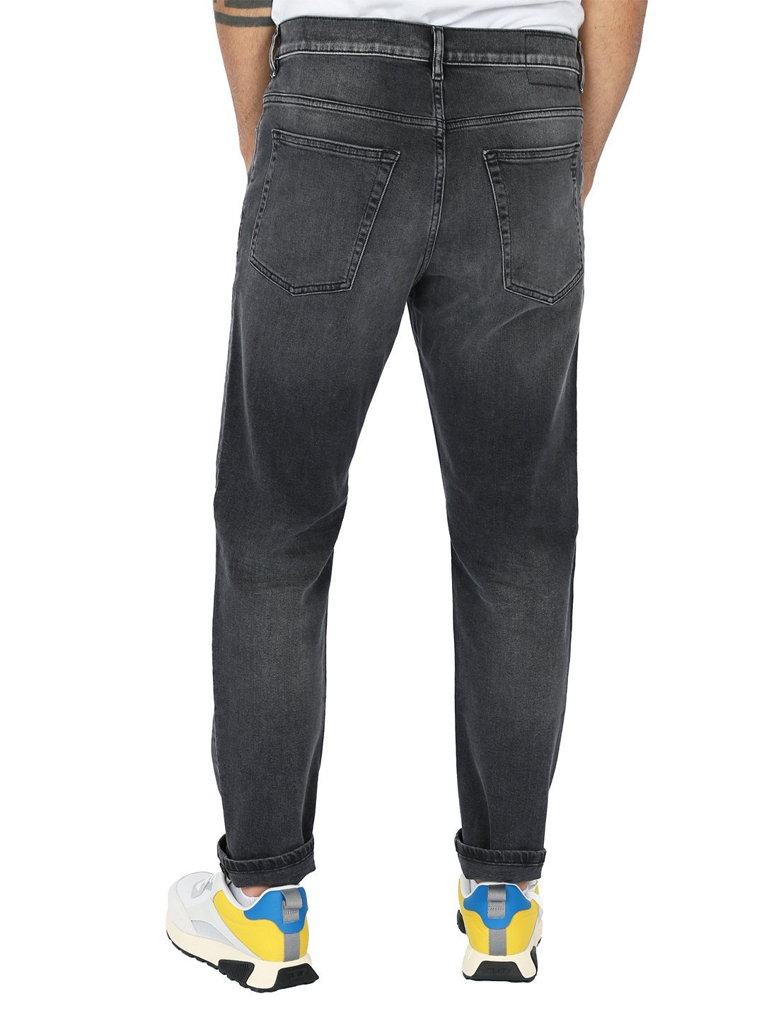Diesel Tapered-fit-Jeans Regular Fit Stretch Hose - D-Fining 09E94 günstig online kaufen