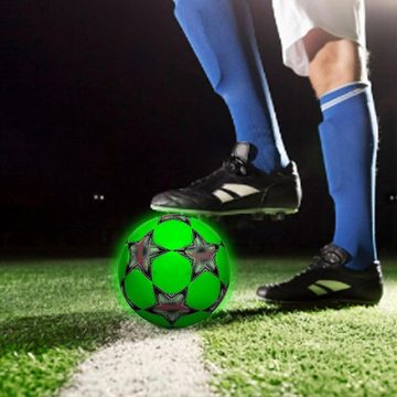 Welikera Fußball Fußball, im Dunkeln leuchtend 680-700mm Wasserdicht Verformbar, leuchtend