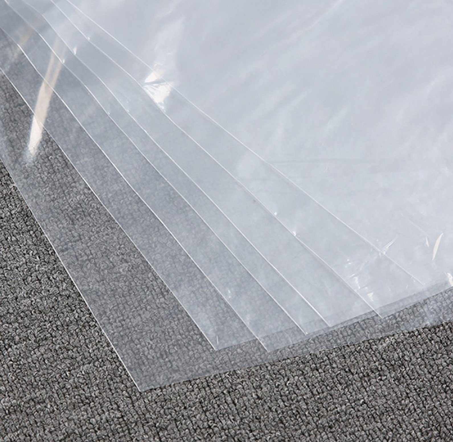 BAYLI Kleiderschutzhülle 5er Set Kleiderschutzhülle Transparent, Mantelschutz durchsichtig