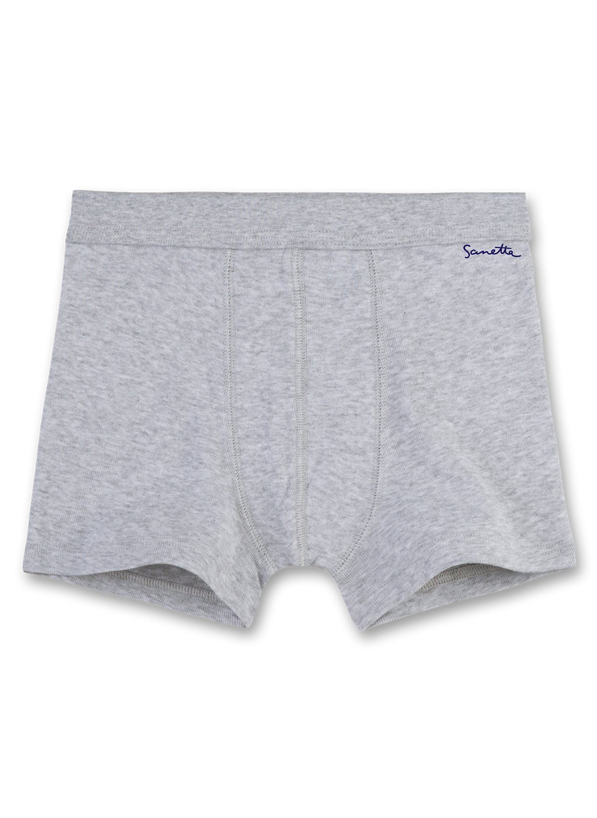 Sanetta Boxer Jungen Short - Pant, Unterhose, Organic Cotton Hellgrau