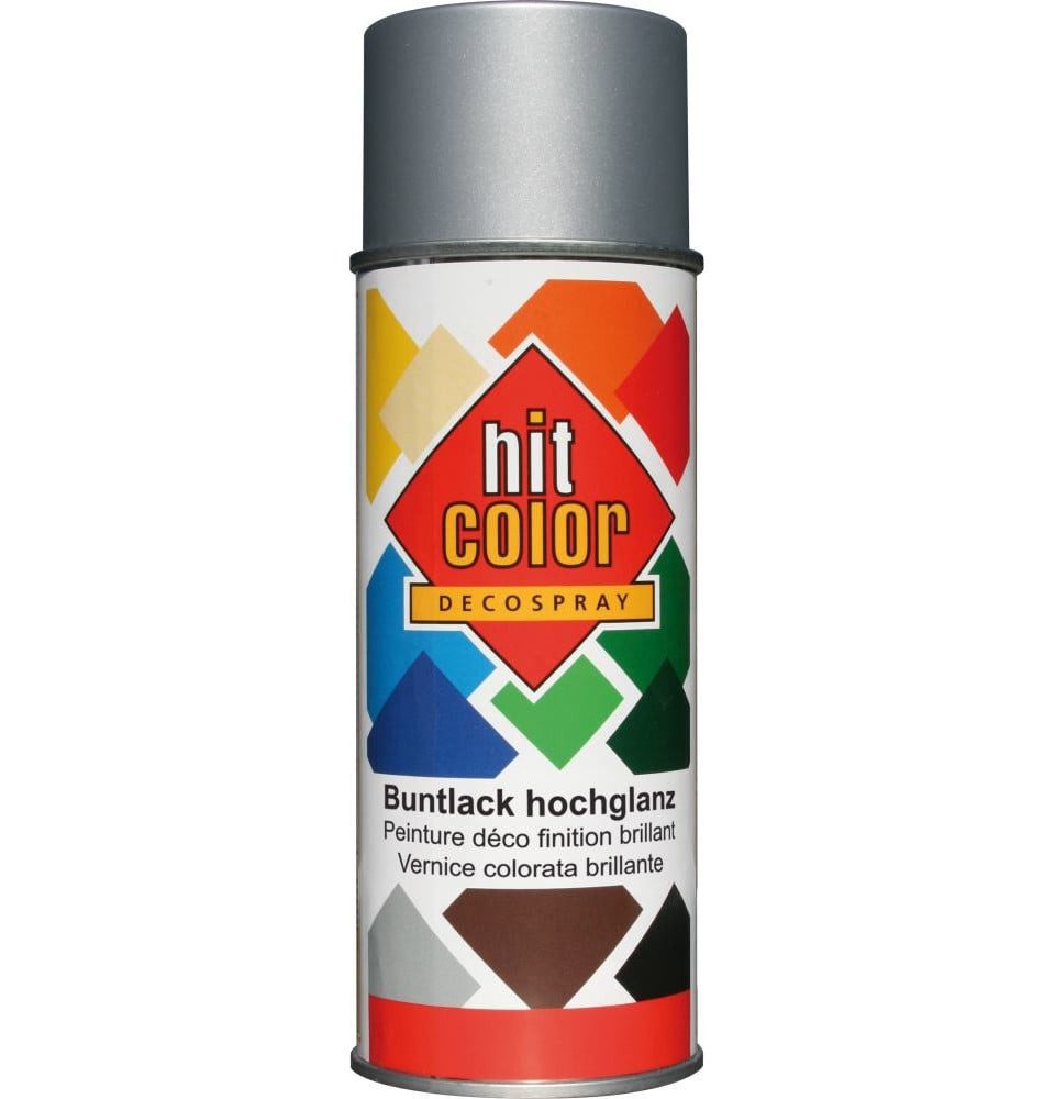 Sprühlack Belton Hitcolor Lackspray 400 ml weiß-aluminium