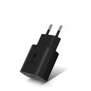 Ventarent Schnellladegerät USB C passt für Samsung Galaxy S23 S22 S21 S20 Ultra USB-Ladegerät (2770,00 mA, Set, 2-tlg., 1x Adapter USB-C 25 Watt + 1x Ladekabel USB-C auf USB-C, Schnellladekabel & Netzteil mit Fast Charging)