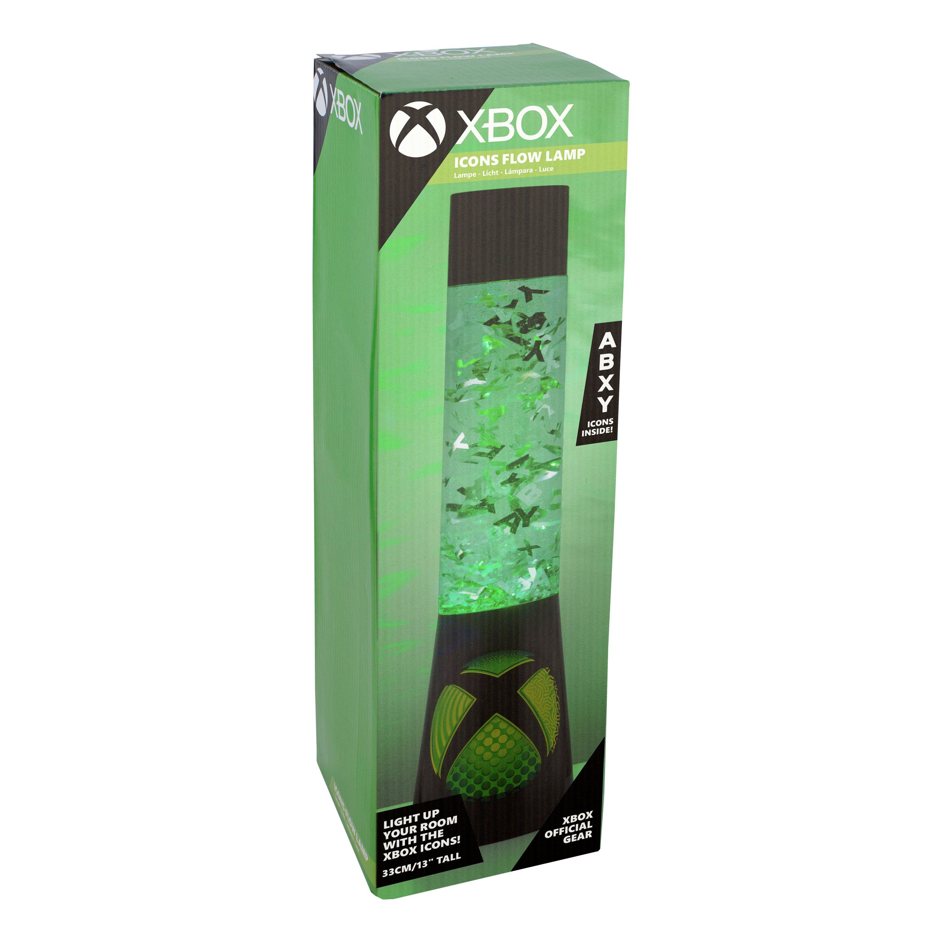 Dekolicht / Glitzerlampe, Paladone Xbox-Produkt Kunststoff Offiziell Lavalampe LED lizenziertes Xbox