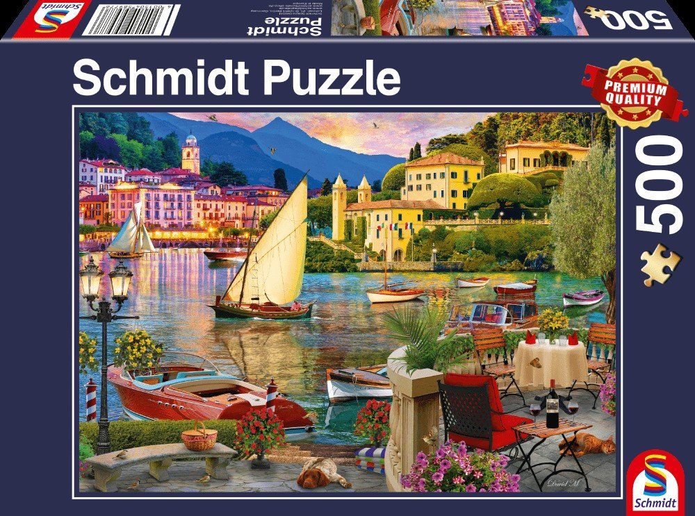 Schmidt Spiele Puzzle Puzzle - Italenisches Fresko (500 Teile), Puzzleteile günstig online kaufen