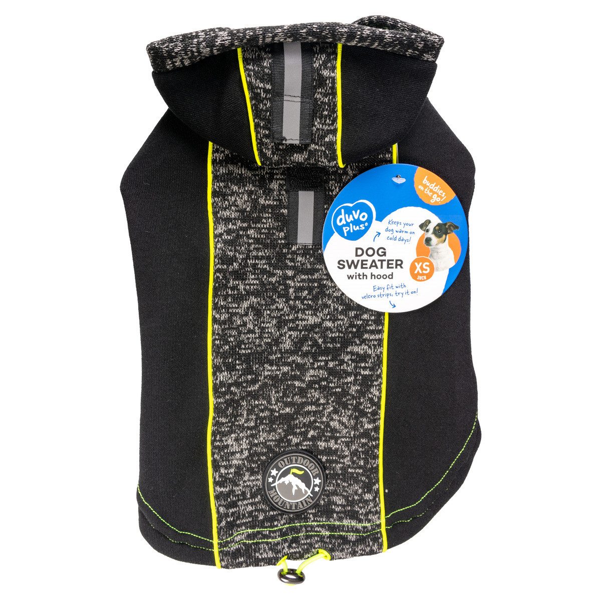DUVO+ Hundepullover Hundepullover Sporty schwarz