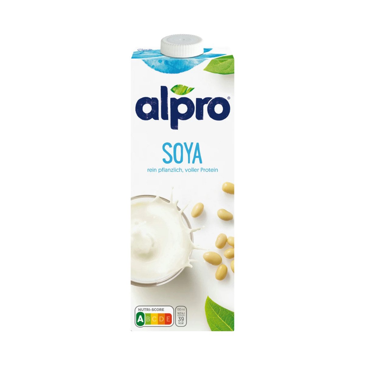 Alpro Milchmischgetränk, Alpro Soja Drink Natur rein pflanzlich und voller Protein1000ml