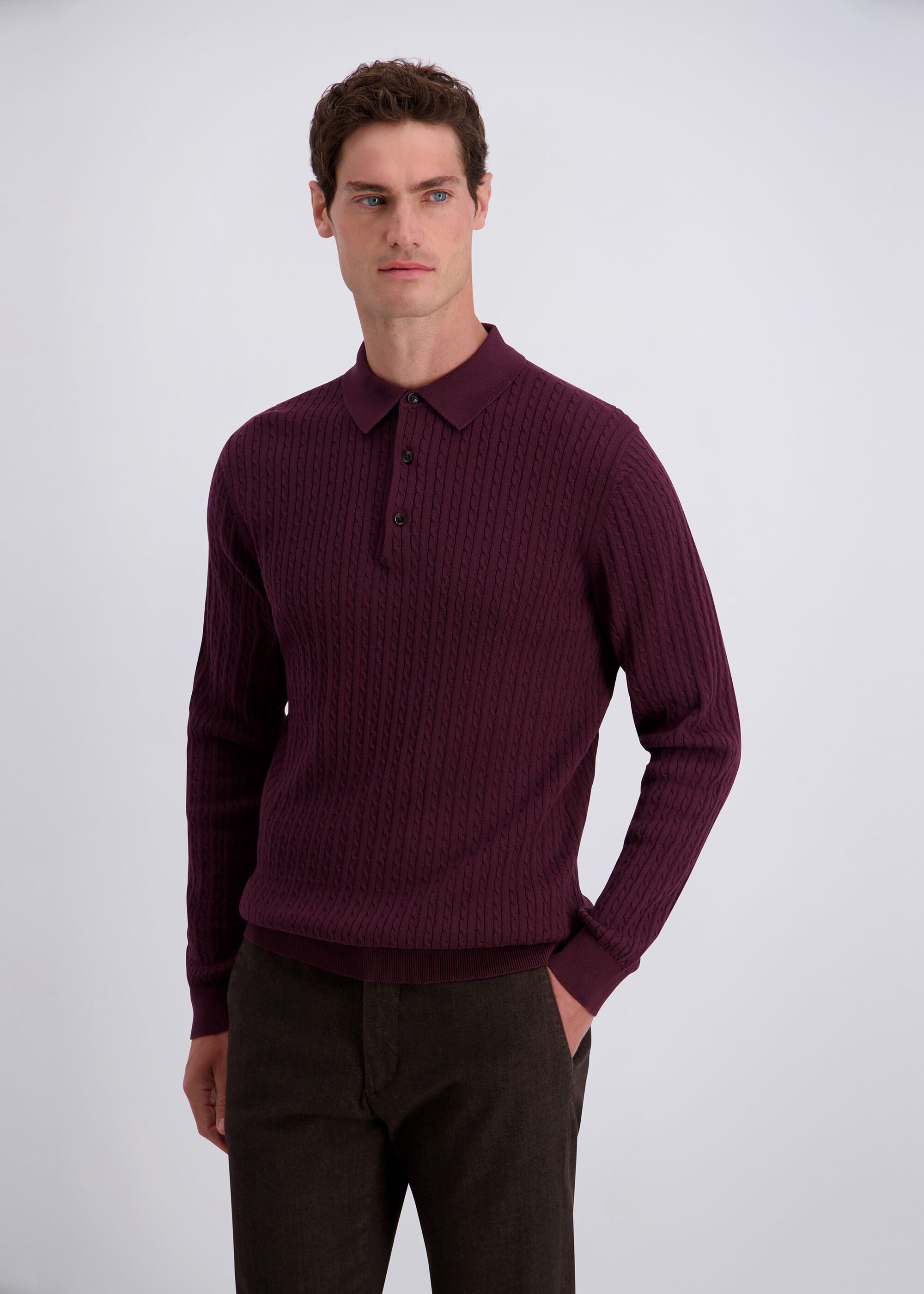 Pierre Cardin Strickpullover mit Allover-Print