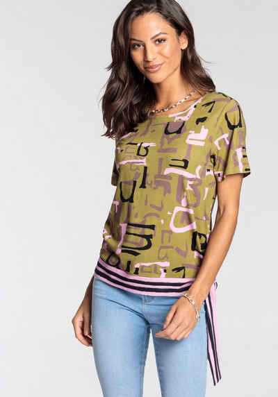 Laura Scott T-Shirt mit modernen Print - NEUE KOLLEKTON