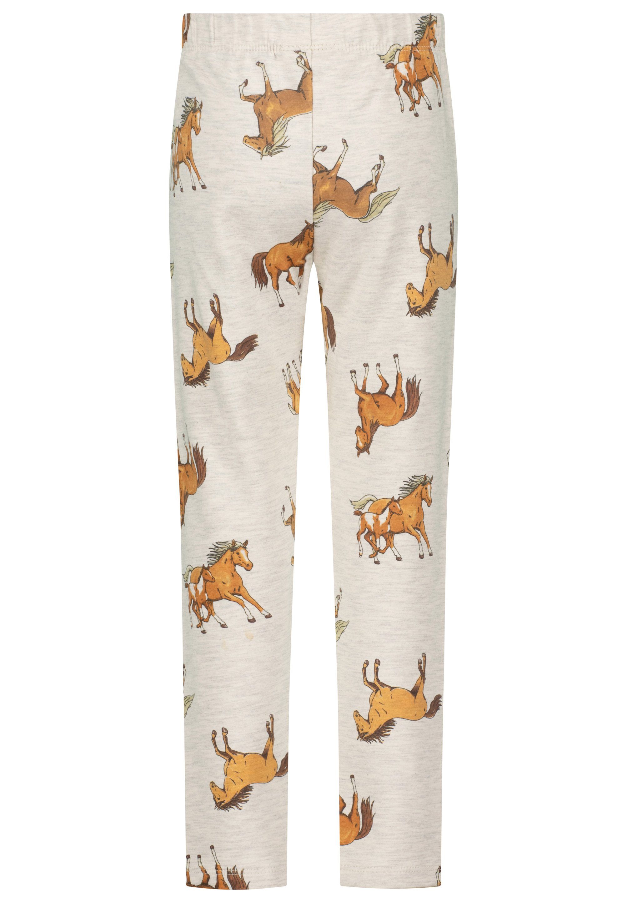 SALT AND PEPPER Girls Leggings AOP Leggings Horses