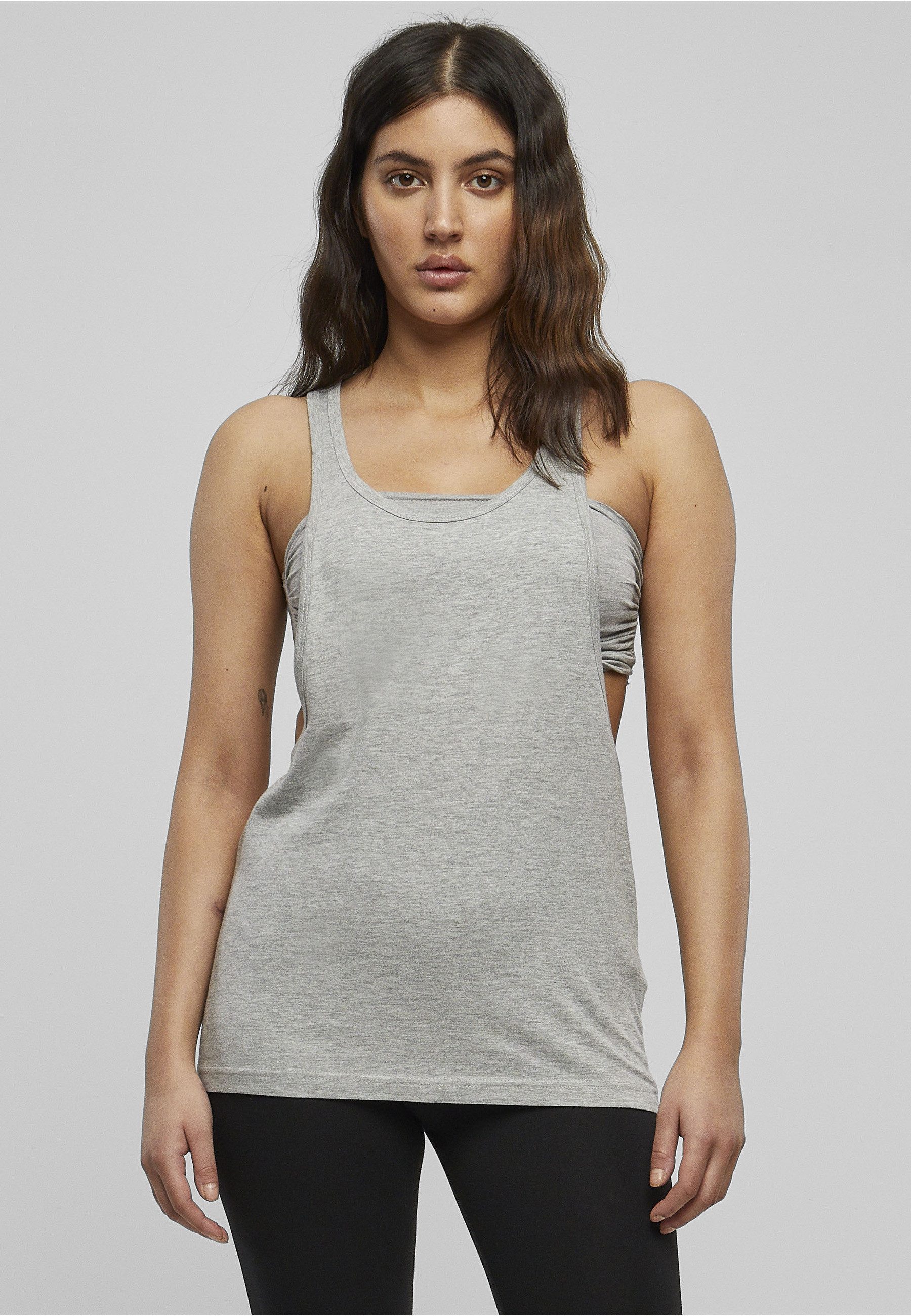 URBAN CLASSICS Tanktop Urban Classics Damen Ladies Loose Tank (1-tlg)