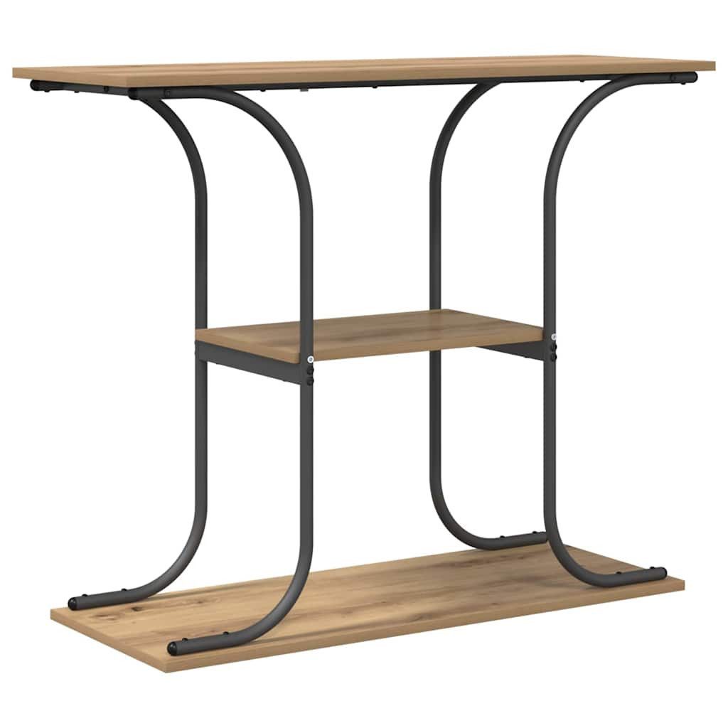 vidaXL Beistelltisch Konsolentisch Artisan-Eiche 101 x 35 x 80,5 cm Holzwerkstoff (1-St)