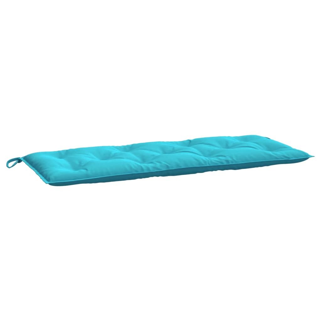 vidaXL Bankauflage, Gartenbank-Auflage Türkis 120x50x7 cm günstig online kaufen