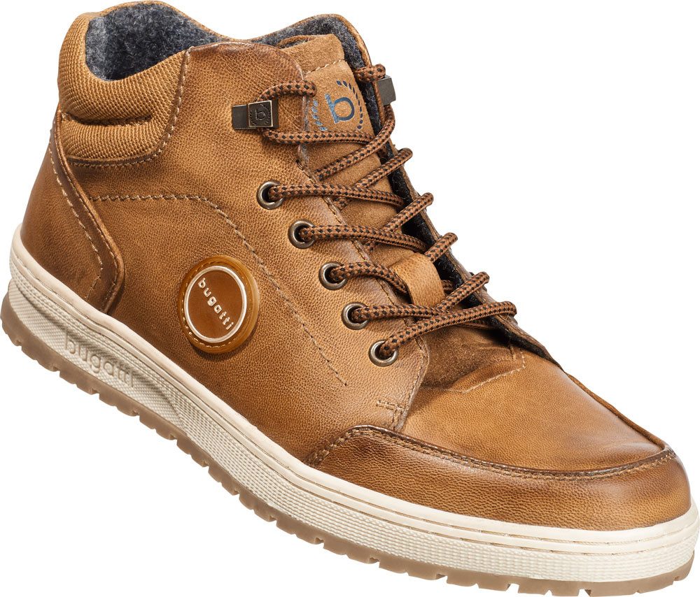 bugatti Stiefelette Warmes Fleece-Futter für warme Füße