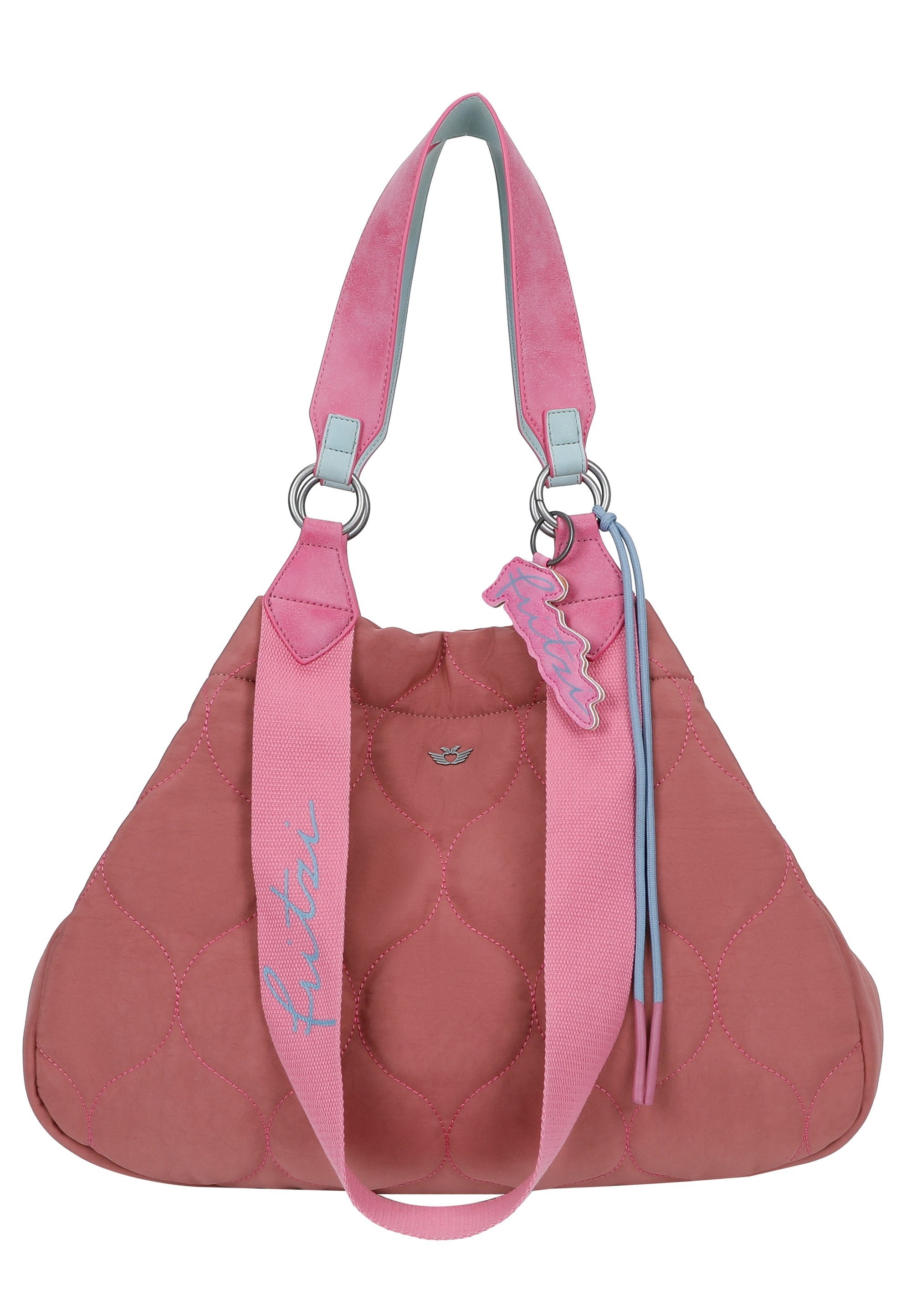 Fritzi aus Preußen Schultertasche Izzy Medium Limited Sky, mit abnehmbarer Kordelschnur