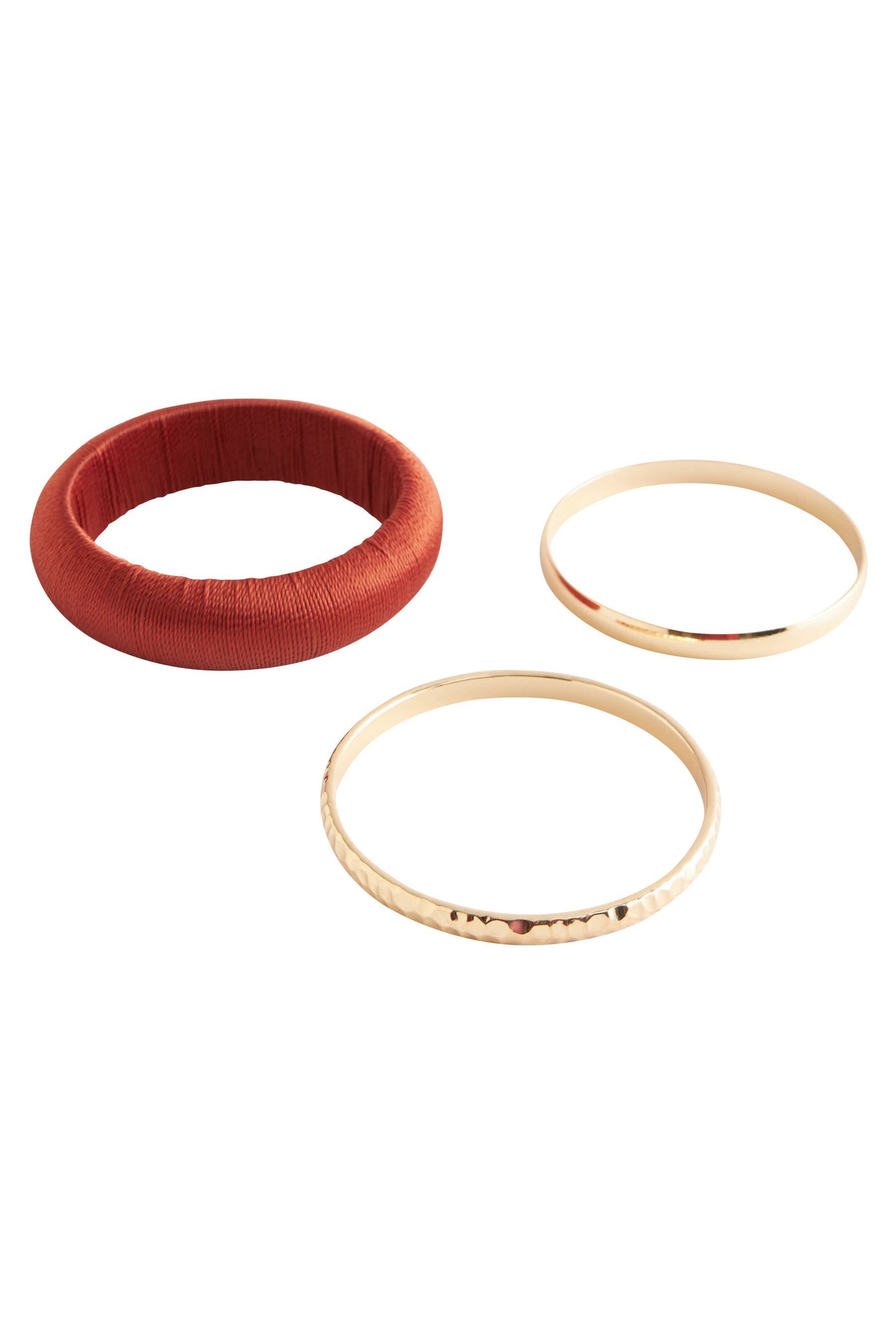 Next Armreif Set Umwickelte, breite Armr...