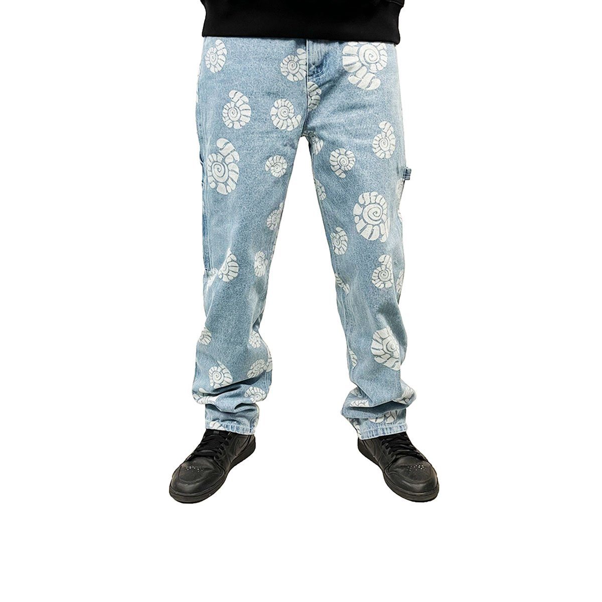 Karl Kani 5-Pocket-Hose OG Baggy Workwear Letter Denim