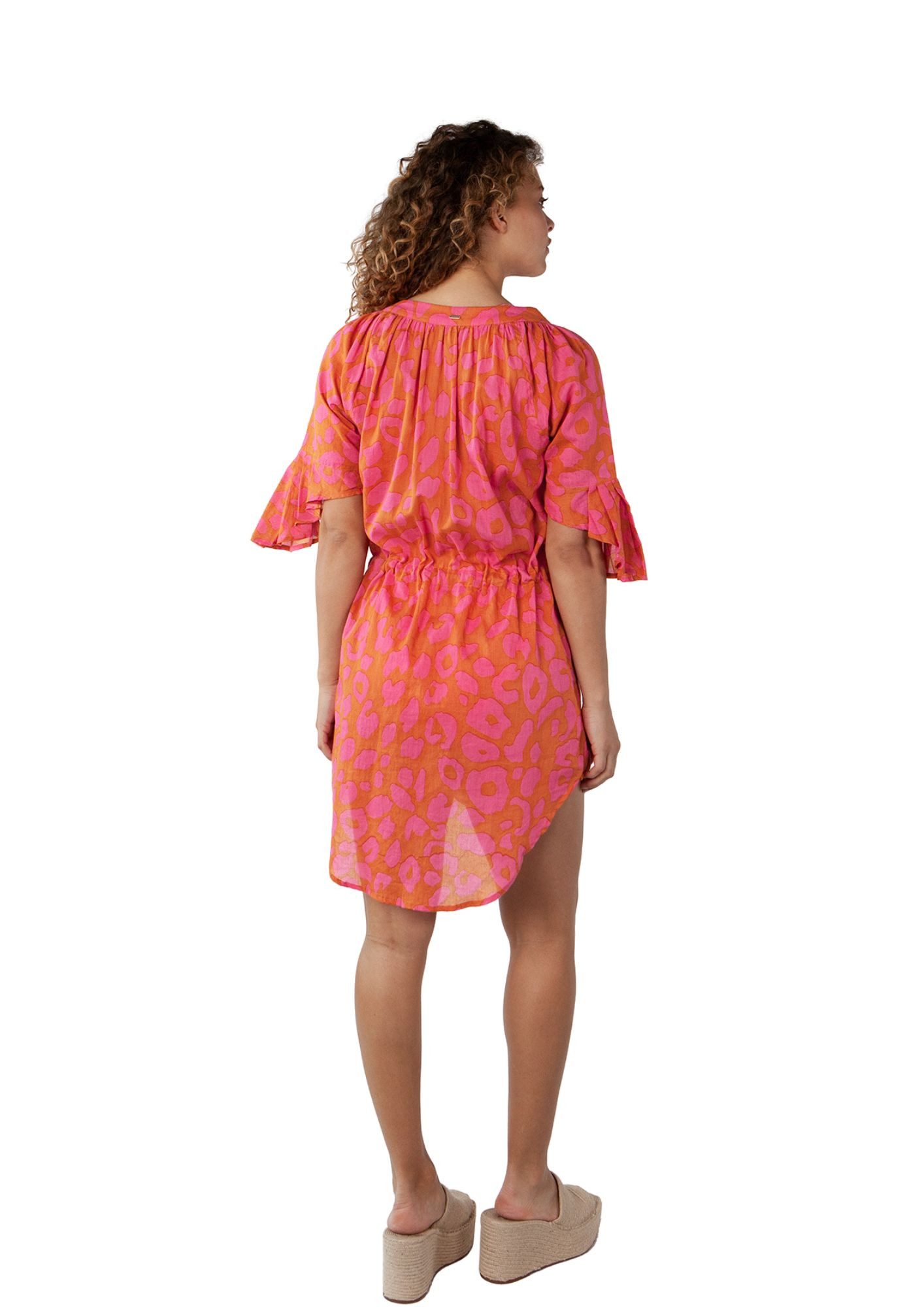 Barts Strandkleid Barts Azmina Kleid in pink Kordelzug in der Taille