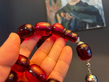 TesbihBid Kettenanhänger Gebetskette Tesbih Misbaha Tasbeeh Amber Prayerbeads Rosary Faturan