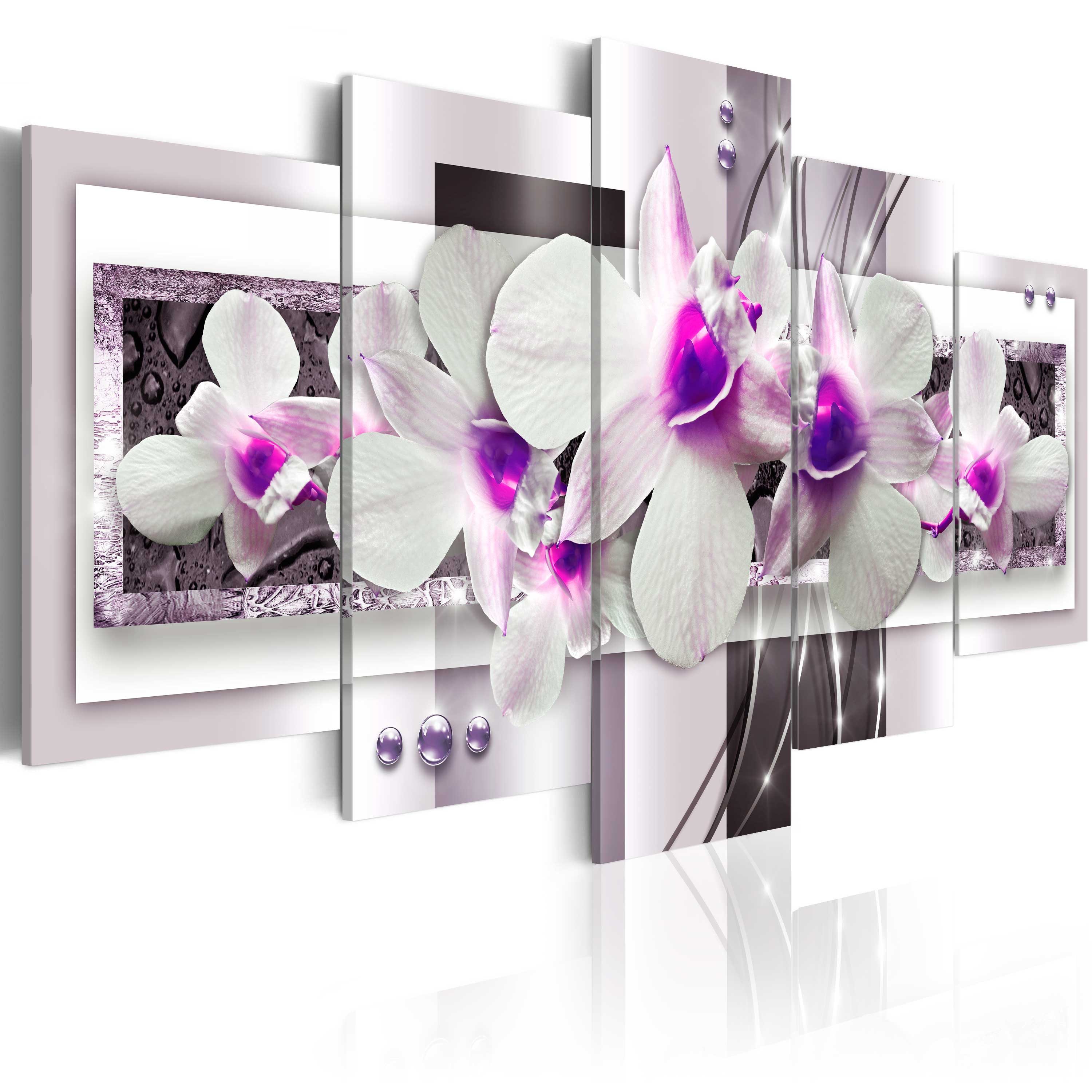 Artgeist Wandbild With violet accent