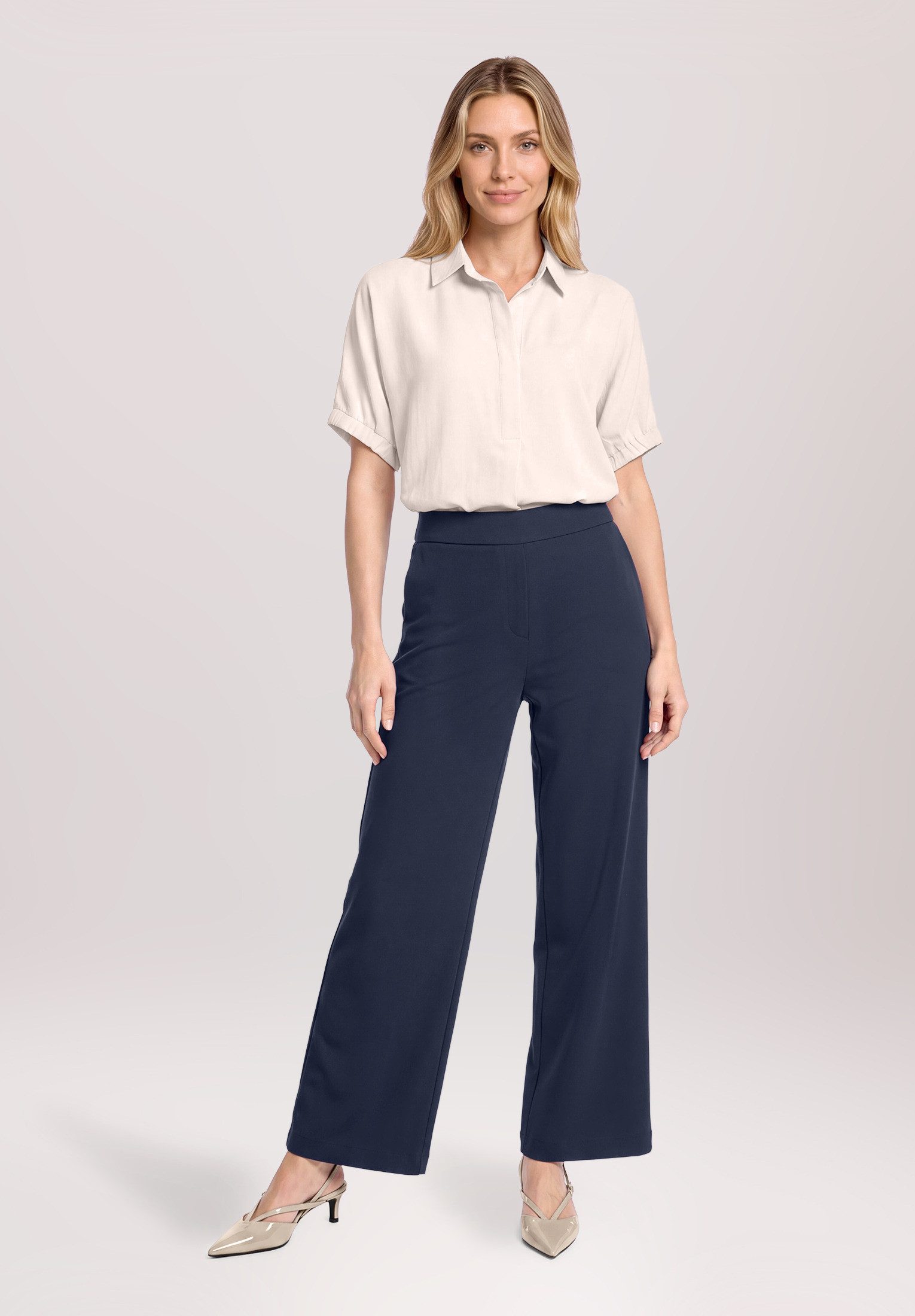 Betty&Co Shirtbluse Damen mit Kragen