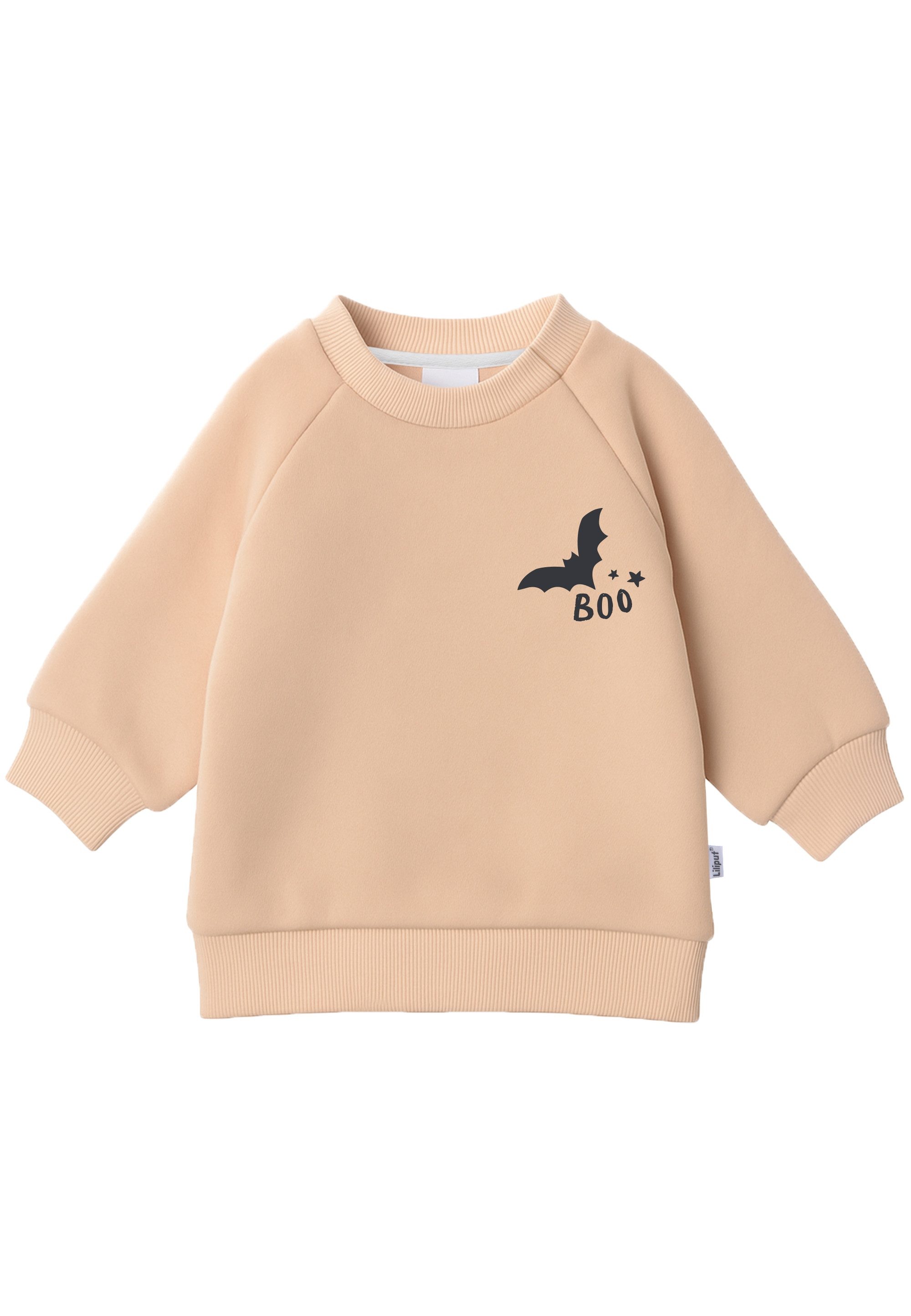 Sweatshirt Fledermaus schwarz Boo