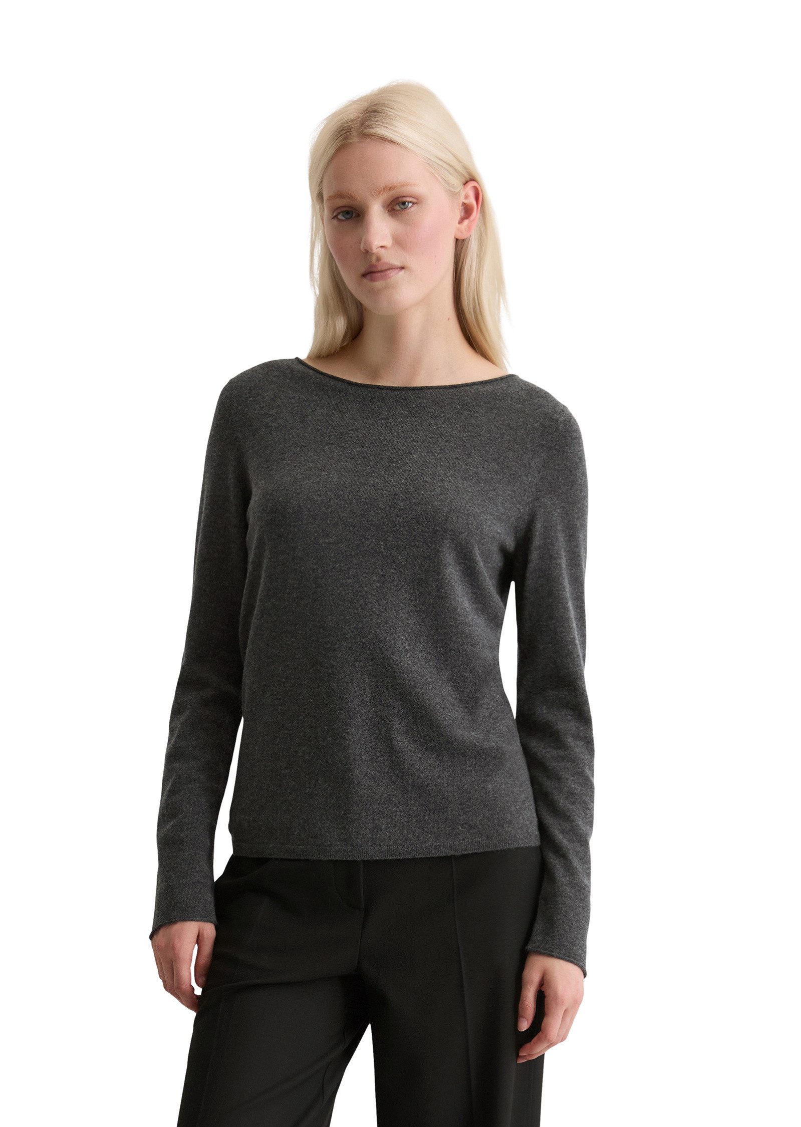 Marc O'Polo Strickpullover aus softem Schurwolle-Mix günstig online kaufen