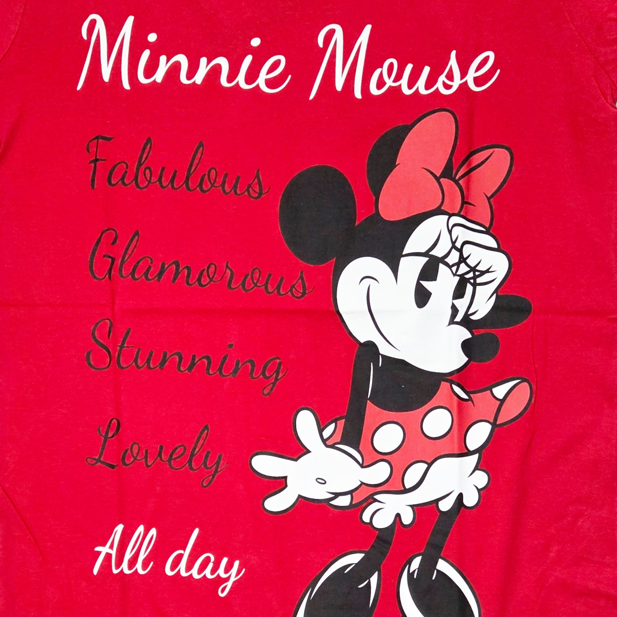 Disney Pyjamaoberteil Disney Minnie Maus Damen günstig online kaufen