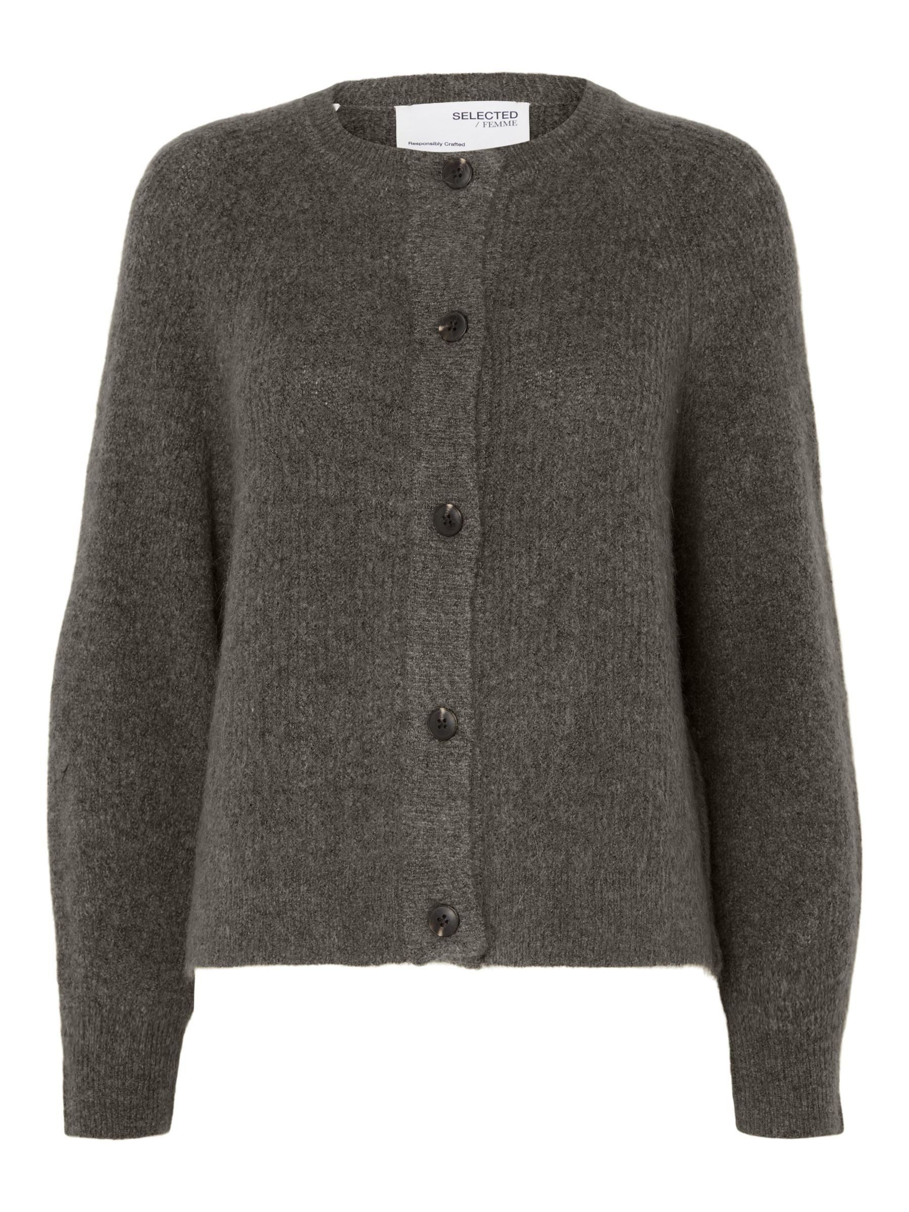 SELECTED FEMME Strickpullover Strickjacke Relaxed Fit günstig online kaufen