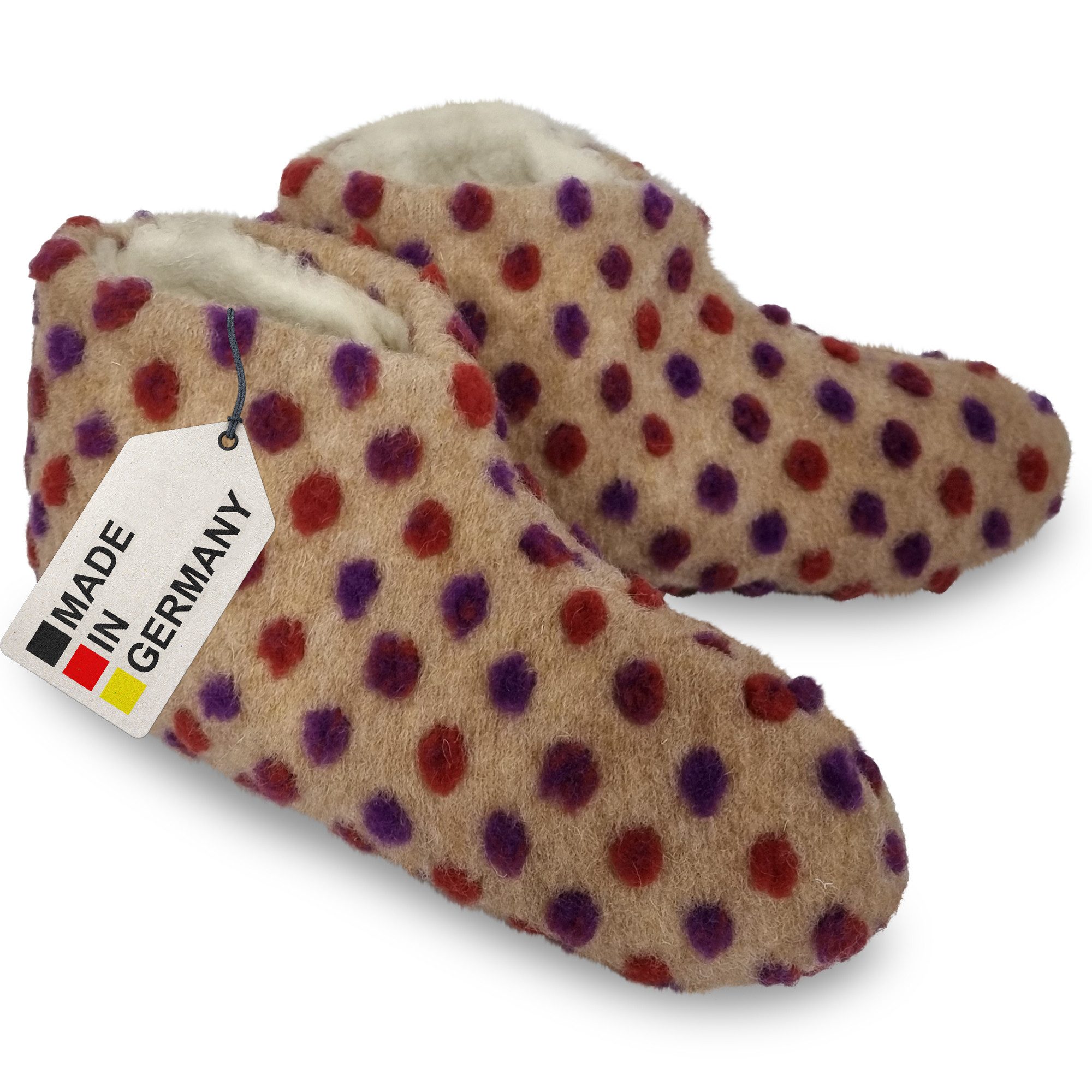 Super Flauschige Hausschuhe Für Damen - Kuschelig Warm Mit ABS Anti-Rutsch-Sohle