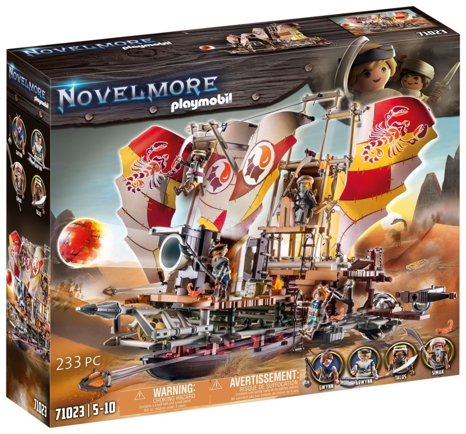 Playmobil® Novelmore Sandsturmbrecher Konstruktions-Spielset, (Sandsturmbrecher), Made in Europe