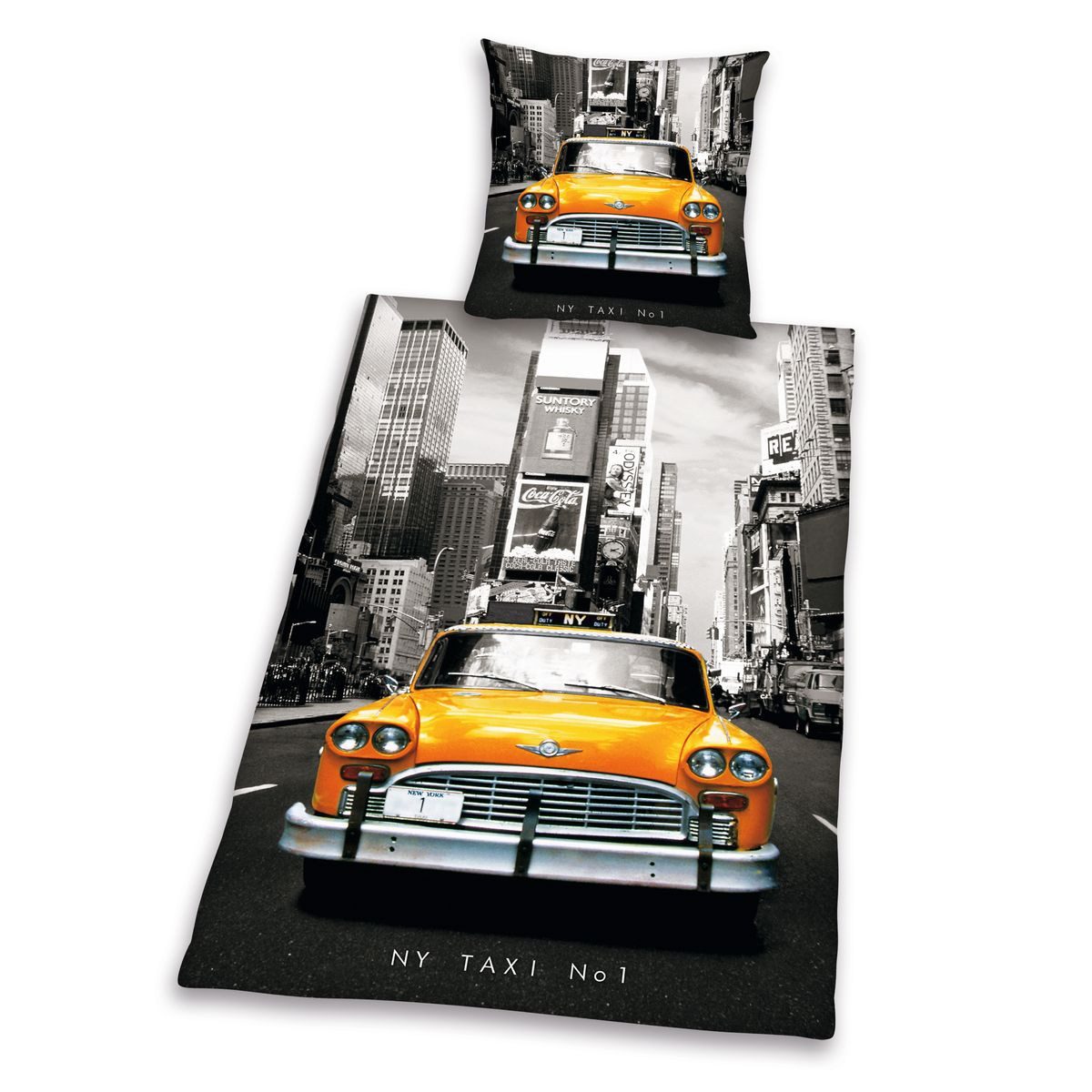 Herding Bettwäsche New York Taxi 135x200cm günstig online kaufen