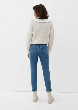 s.Oliver 7/8-Jeans Slim: Jeans mit Ziernaht Waschung