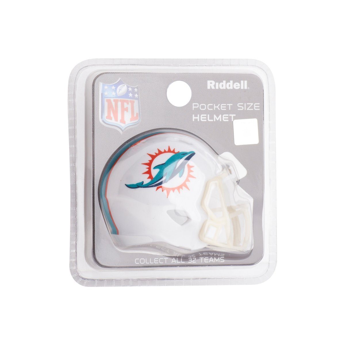 Riddell Sammelfigur Speed Pocket Football Helm NFL Miami Dolphins