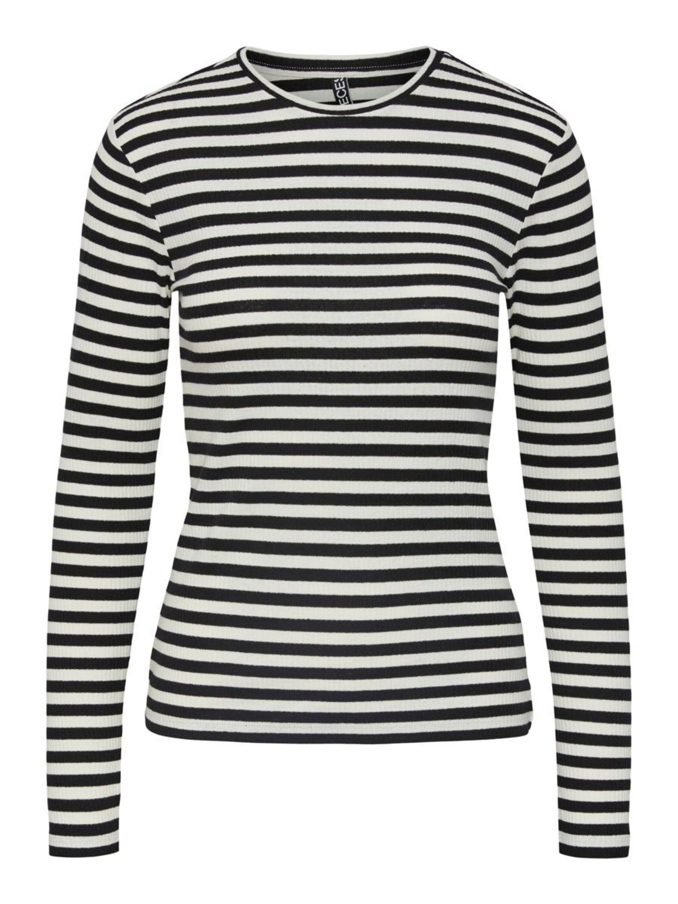 pieces Langarmshirt PCRuka (1-tlg) Plain/ohne Details günstig online kaufen