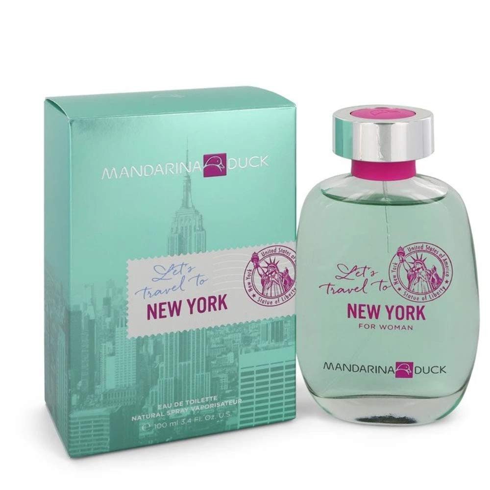 Mandarina Duck Eau de Toilette Duft Lets Travel to NEW YORK Natural Spray Women 100ml