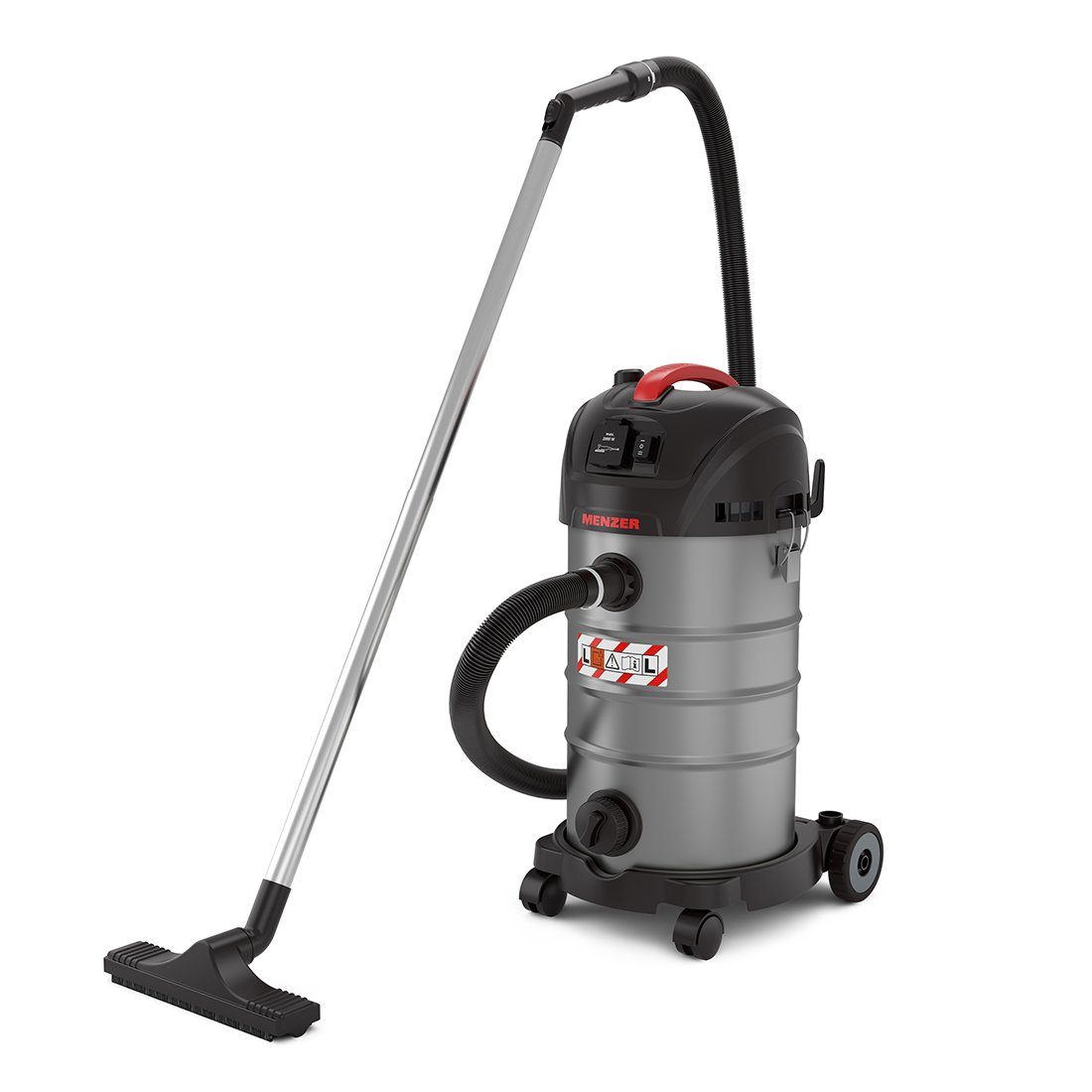 MENZER Industriesauger VCL 330, 1400 W, Sicherheitssauger, Nass-Trocken-Sauger, Klasse L, 30l