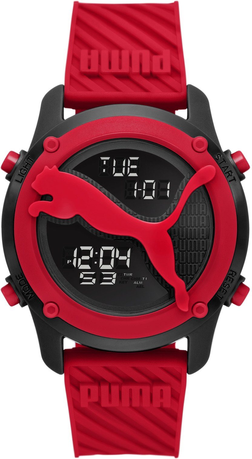 PUMA Digitaluhr Big P5100 Cat