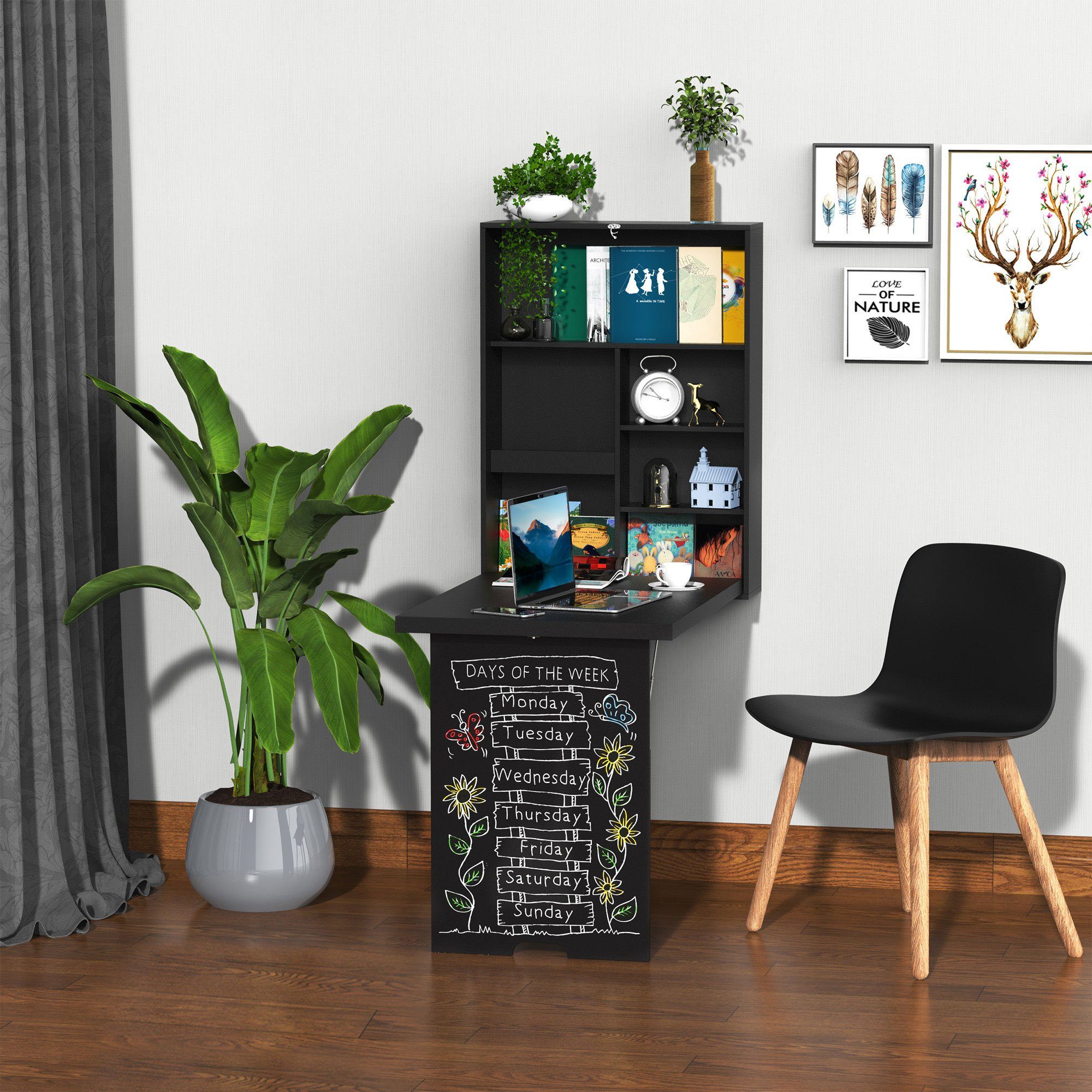 Klapptisch Wandtisch Wandklapptisch mit Tafel