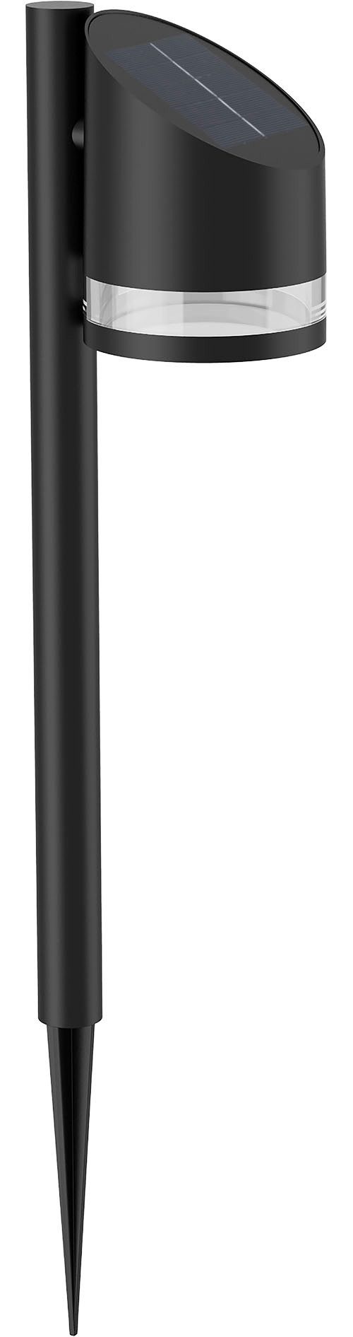 Philips LED Solarleuchte Outdoor Fyve Spiess 1.5W, 2700 Kelvin, schwarz, Abschaltautomatik, Dimmfunktion, Leuchtdauer einstellbar, Memoryfunktion, Nachtlichtfunktion, Tageslichtsensor, Timerfunktion, mehrere Helligkeitsstufen, LED fest integriert, Warmweiß