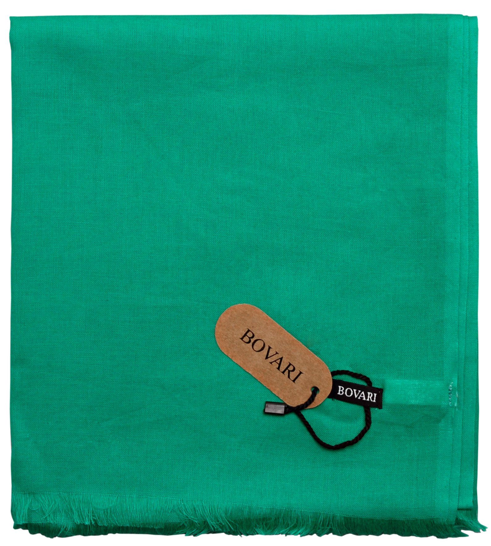 Bovari Schal Damen-Schal aus 100% gekämmter Bio-Baumwolle - handgewebt, - leicht, atmungsaktiv, dünn - Sommerschal in XL Größe 180x70 cm