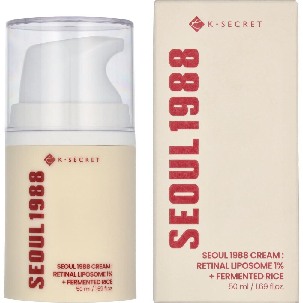 K-Secret Gesichtspflege Seoul 1988 Face Cream Retinal Liposome 1% + Fermented Rice